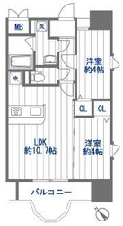 クリスタルリゾートタワーの物件間取画像